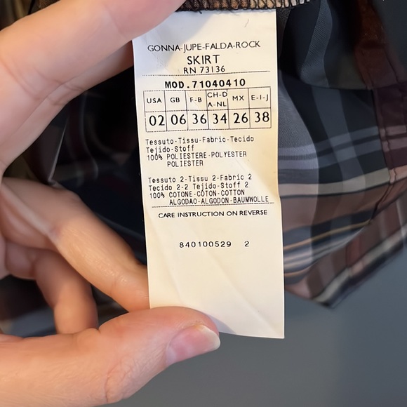 Max&Co mini skirt tartan print - size 2 - Picture 5 of 6